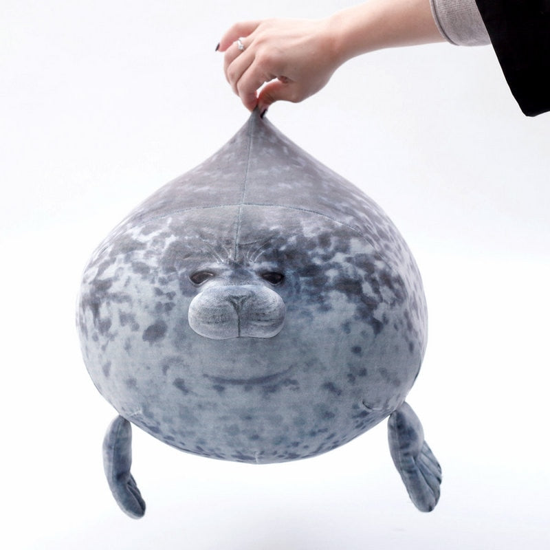 Cute Silly Seal Stuffed Plush