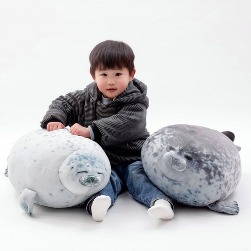 Cute Silly Seal Stuffed Plush