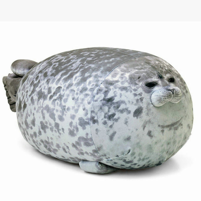 Cute Silly Seal Stuffed Plush