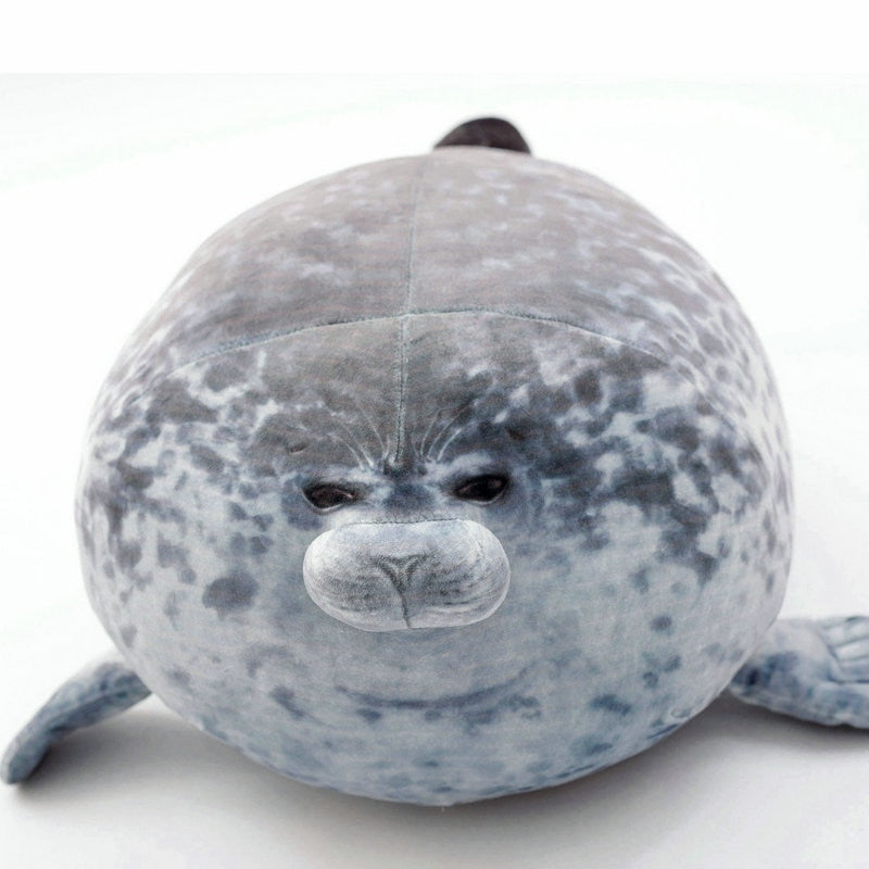 Cute Silly Seal Stuffed Plush