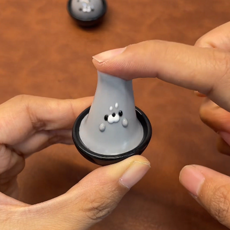 Squishy Seal Stress Relief Toy - Cute Sticky Fidget