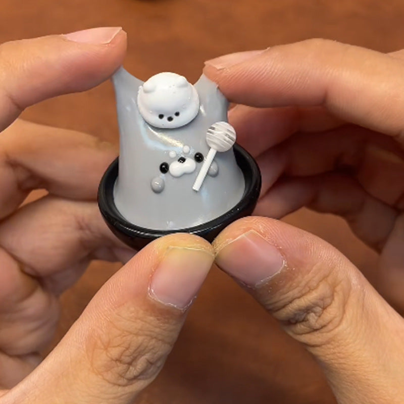 Squishy Seal Stress Relief Toy - Cute Sticky Fidget